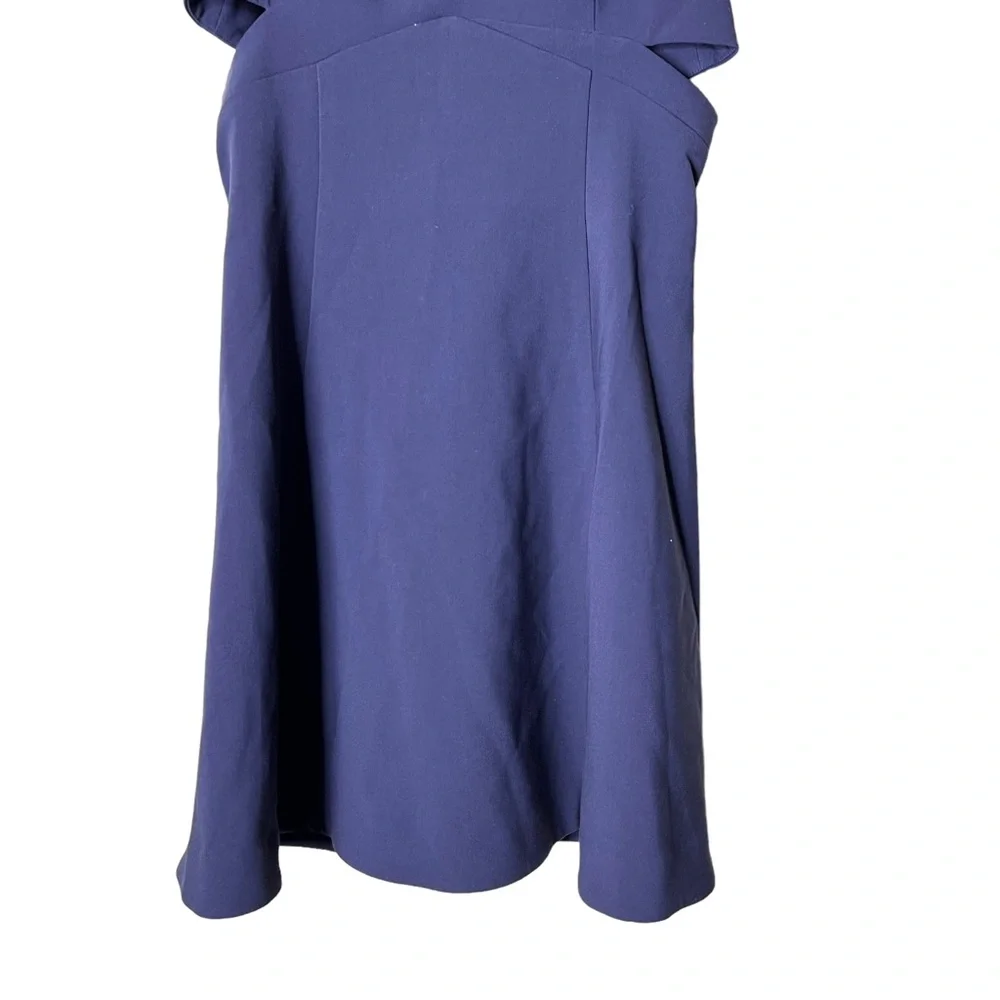 New Likely Valentina Navy Blue Side‎ Cutout Mini Dress